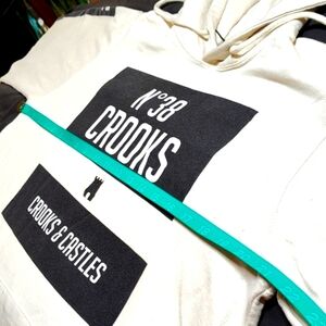 Men's Crooks & Castles     cream white off white bone Medium